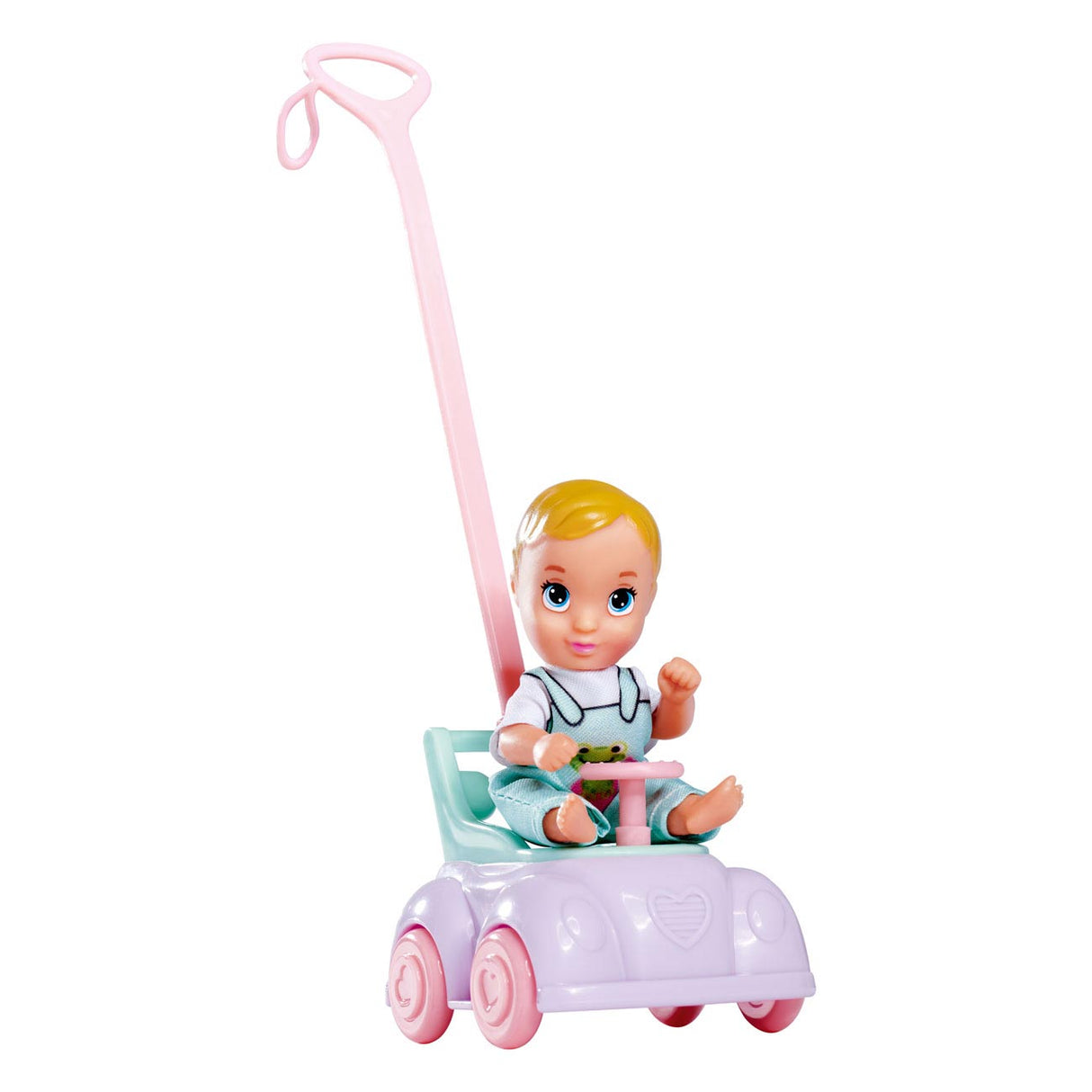 Steffi aime bébé avec voiture de marche