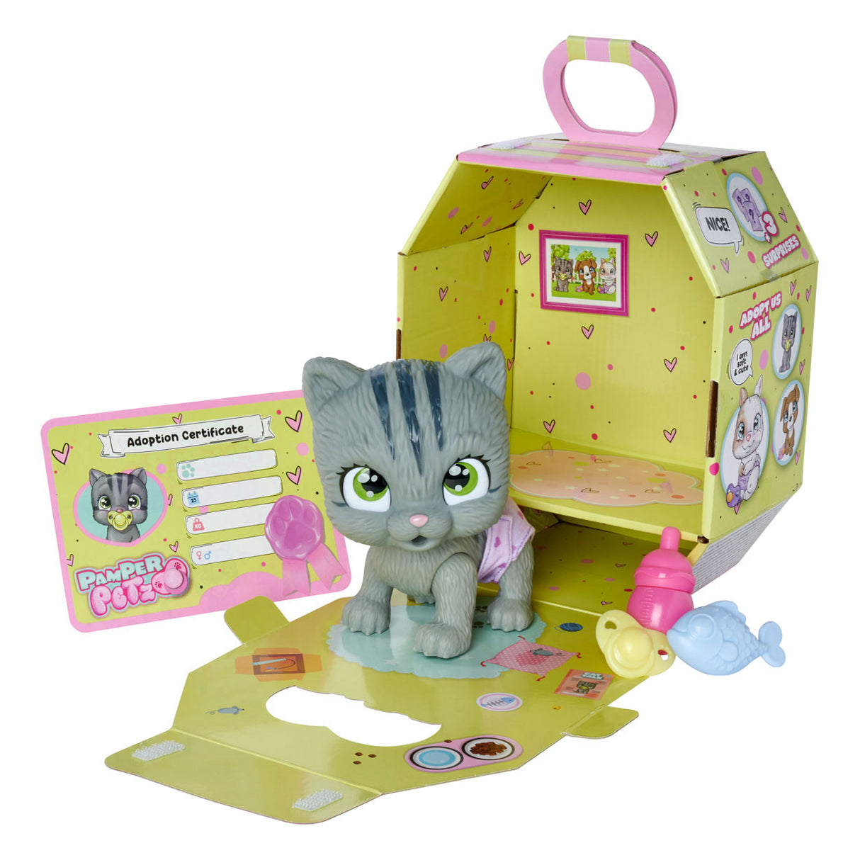 Simba Pamper Petz Cat che gioca a figura