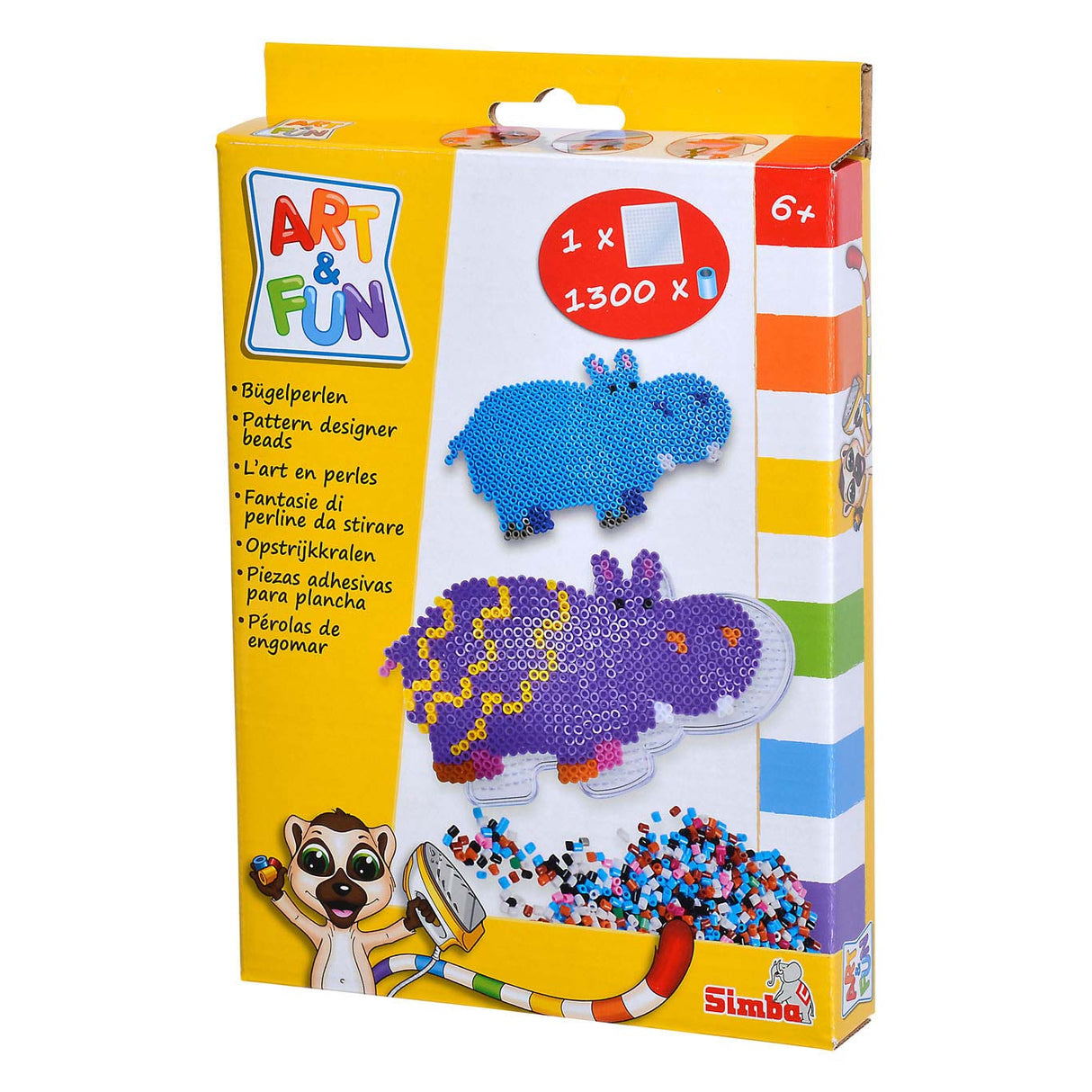 Simba Art Fun Imprence Beads Animal Set