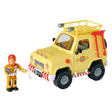 Simba -Feuerwehrmann Sam Mountain 4x4 Jeep mit Figur