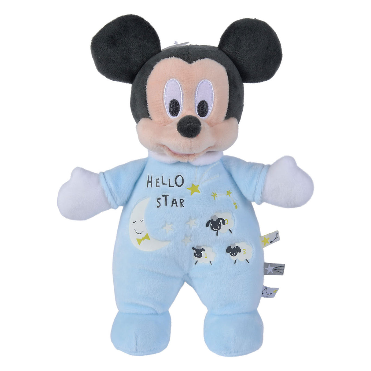 Simba disney knuffel pluche mickey mouse starry night, 25cm