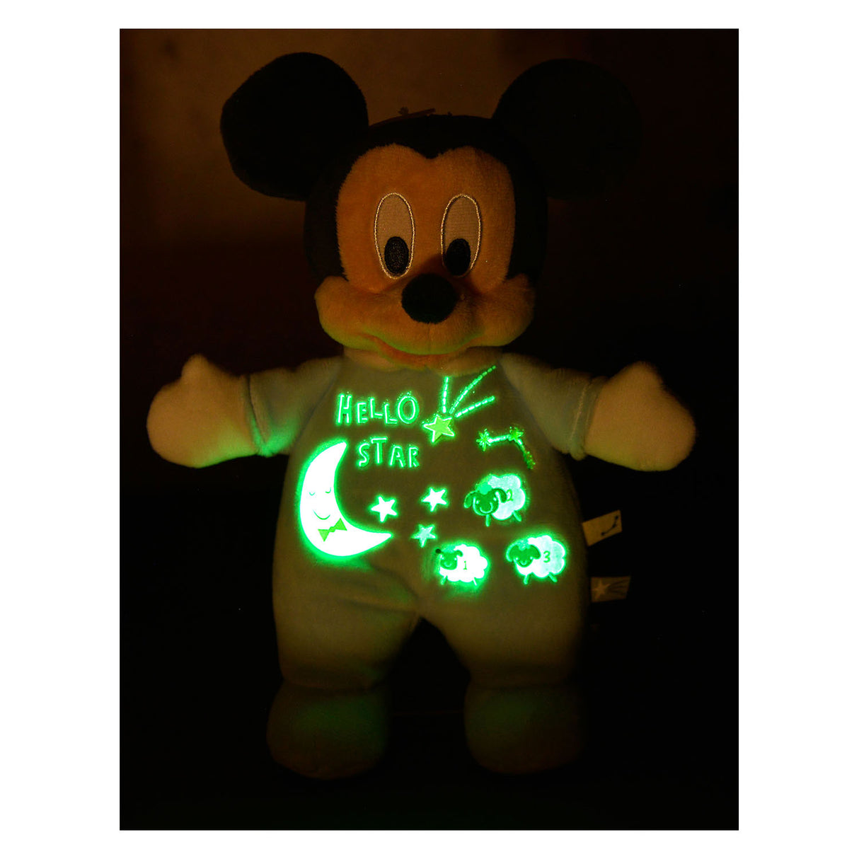 Simba kosete plysj Mickey Mouse Night, 25cm