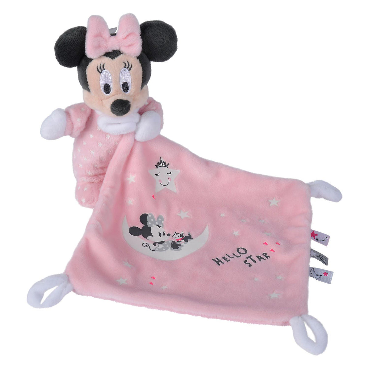 SIMBA MINNIE GLOW V Dark Doudou Knuffeldoek