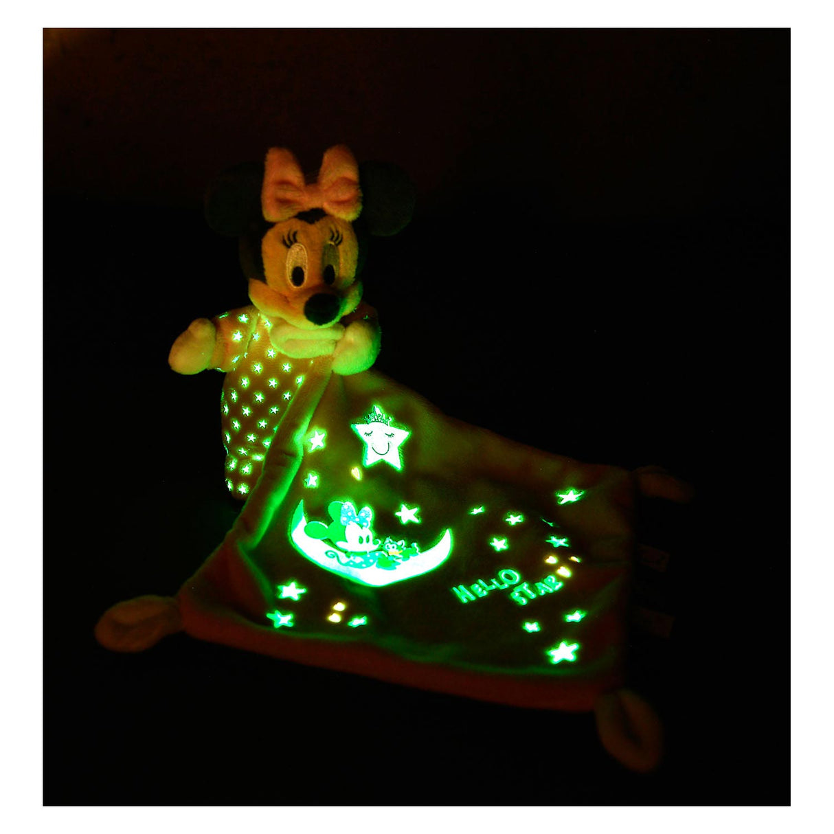 SIMBA MINNIE GLOW V Dark Doudou Knuffeldoek