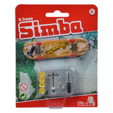 Simba Finger Skateboard X-Treme Color med tilbehør