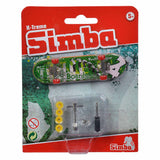 Simba Finger Skateboard X-Treme Color med tilbehør