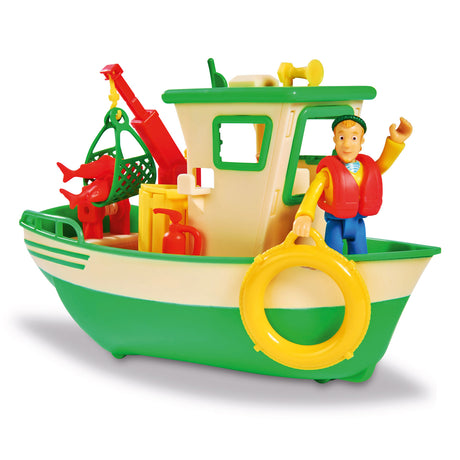 Simba Feuerwehrmann Sam Charlies Fischerboot mit Figur