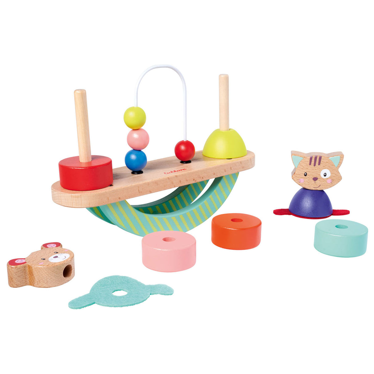 Eichhorn Wooden Balance Game Animals