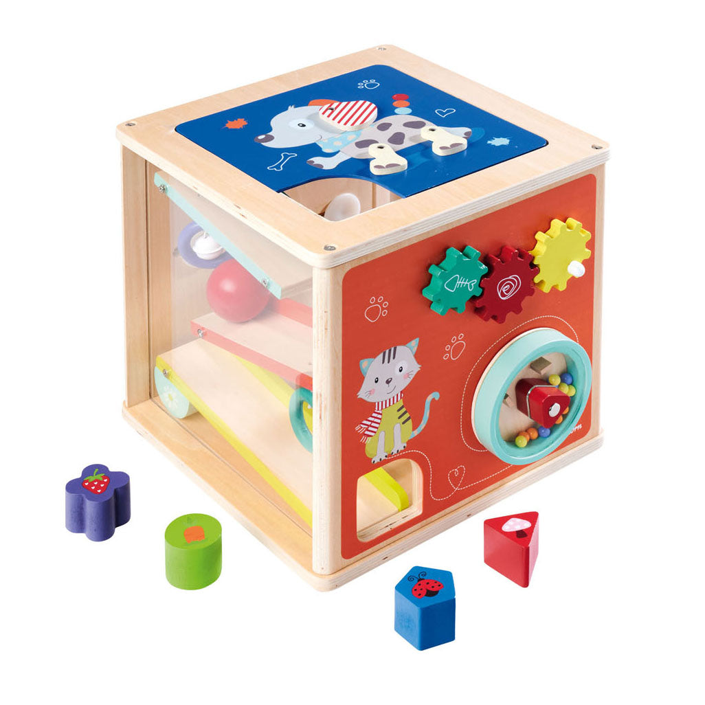 Simba Eihorn Holz-Aktivitätsbox mit Formen