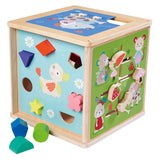 Simba Eihorn Holz-Aktivitätsbox mit Formen