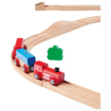 Eichhorn-Eisenbahngleis mit Brückenspielset, 33-teilig.