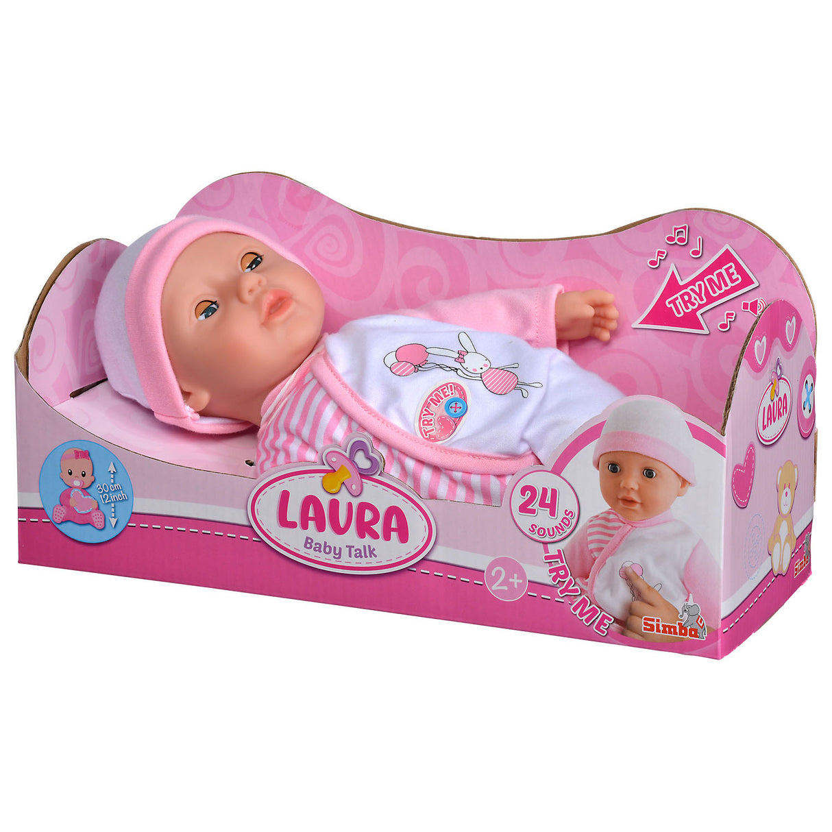 Simba - Laura - Puppe - Babytalk - 30cm