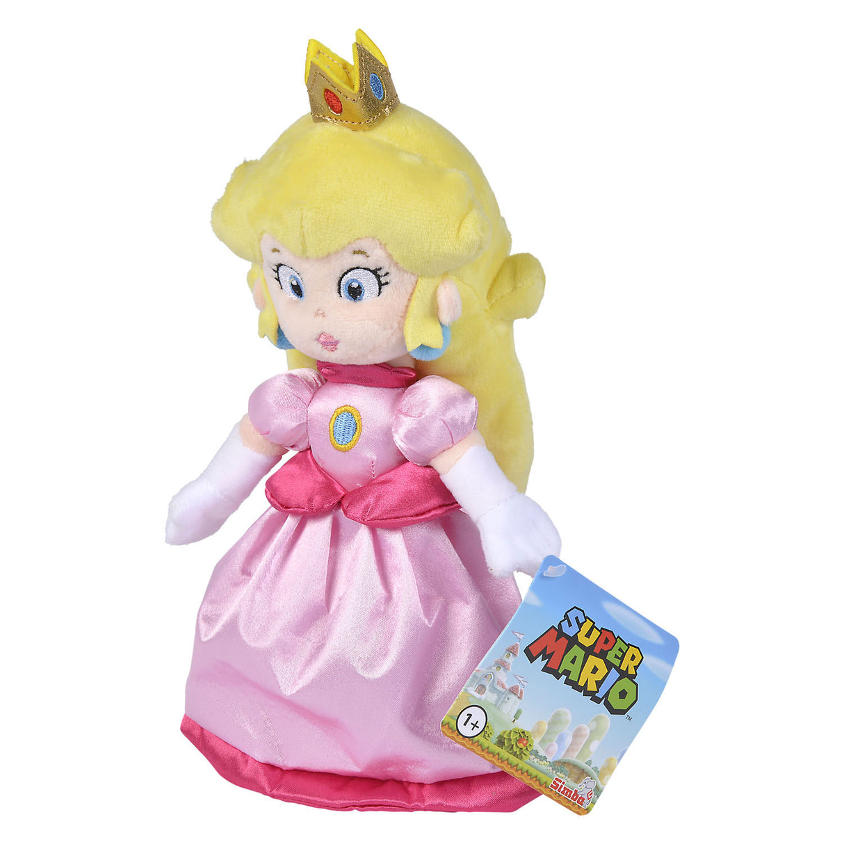 Simba Super Mario Plüsch-Kuscheltier Pfirsich, 27cm