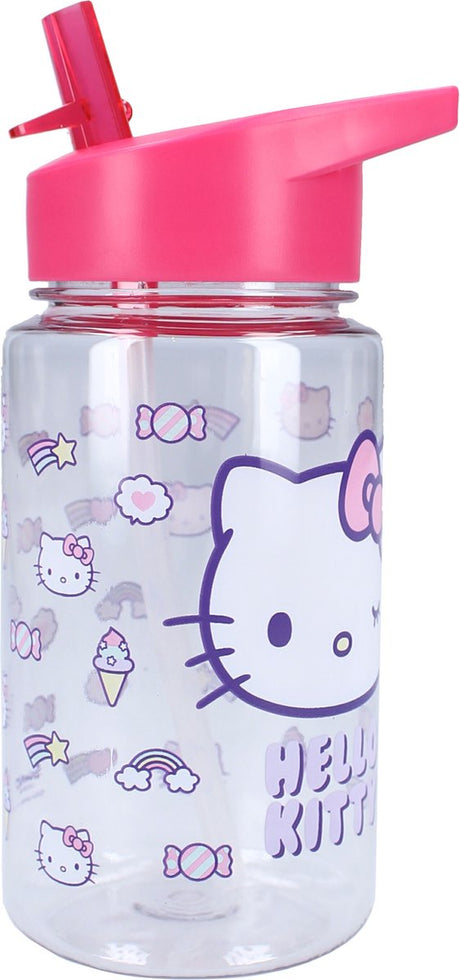 Vadobag Hello Kitty Trinkflasche – Drink Up – 450 ml – Schulbecher