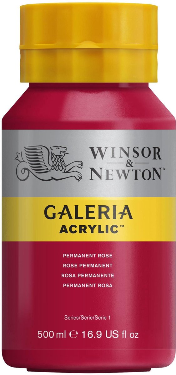 Winsor Newton Galeria Acryl 500 ml permanent rosa