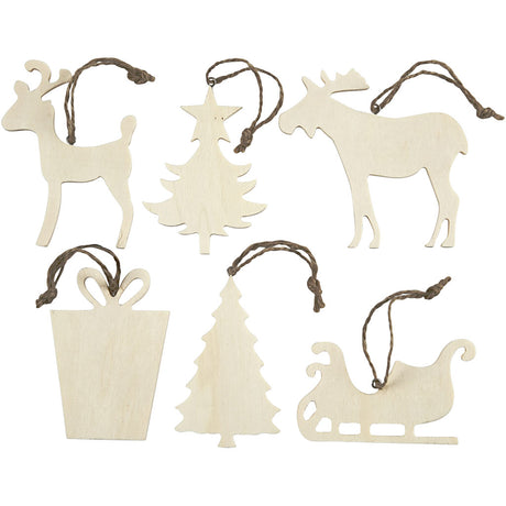 Creativ Company Ornamente Taucher, 6st.
