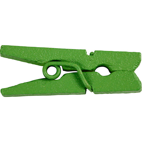 Creativ Company CC Mini-Wäscheklammern 3x25 mm grün 36 Stück