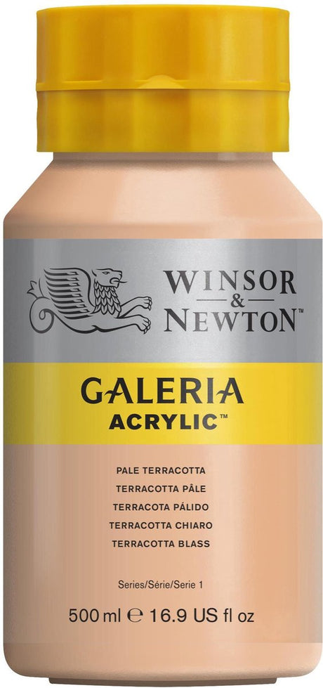 Winsor newton galeria acryl 500ml pale terracotta