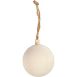 Creativ Company Weihnachtskugel-Anhänger Holz, 5,5cm