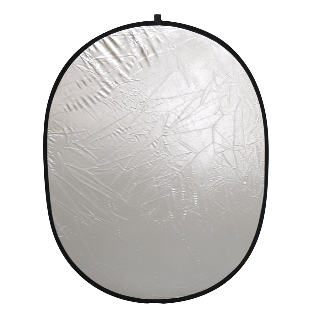 LinkStar Reflexionsbildschirm 2 in 1 R-90120SW Silber Weiß 90x120 cm