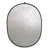 LinkStar Reflexionsbildschirm 2 in 1 R-90120SW Silber Weiß 90x120 cm