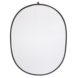 LinkStar Reflexionsbildschirm 2 in 1 R-100150SW Silber Weiß 100x150 cm