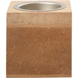 Creativ Company Teelichthalter Holz, 6cm