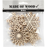 Creativ Company Ornamente, D 7 cm, Stärke 0,3 cm, 8 Stück 1 Box