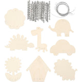 Creativ Company Windspiele, Größe 9-14 cm, Stärke 2 mm, 24 Stück 1 Box