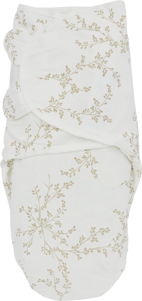 Meyco Baby Branches Wickeldecke – Sand – 4–6 Monate – 1,0 Tog