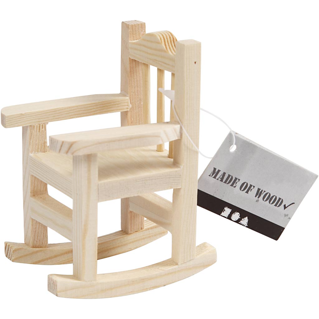Creativ Company Wooden Mini -Schaukelstuhl