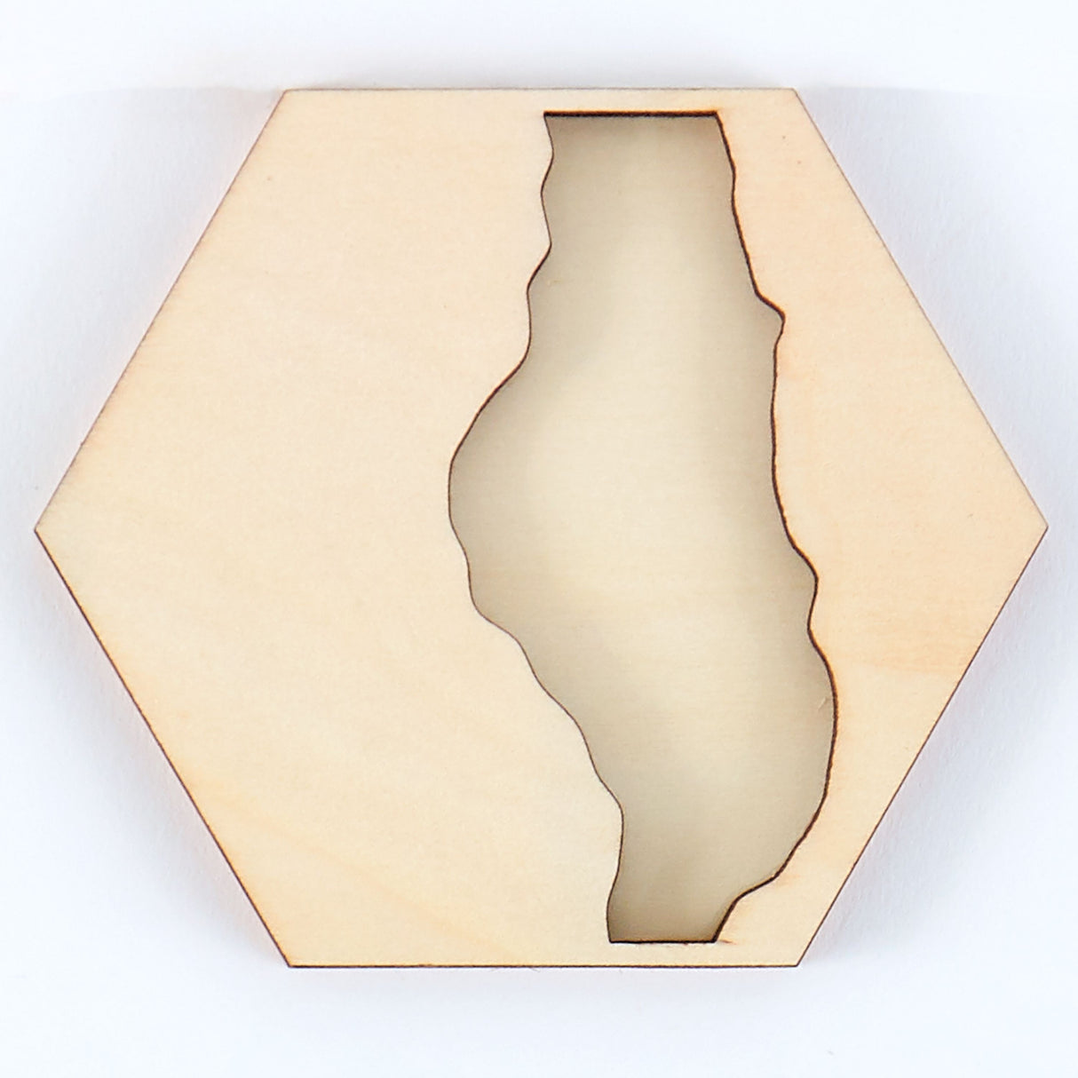 Mod Podge • Holzformen für Epoxid-Untersetzer 5 Stück