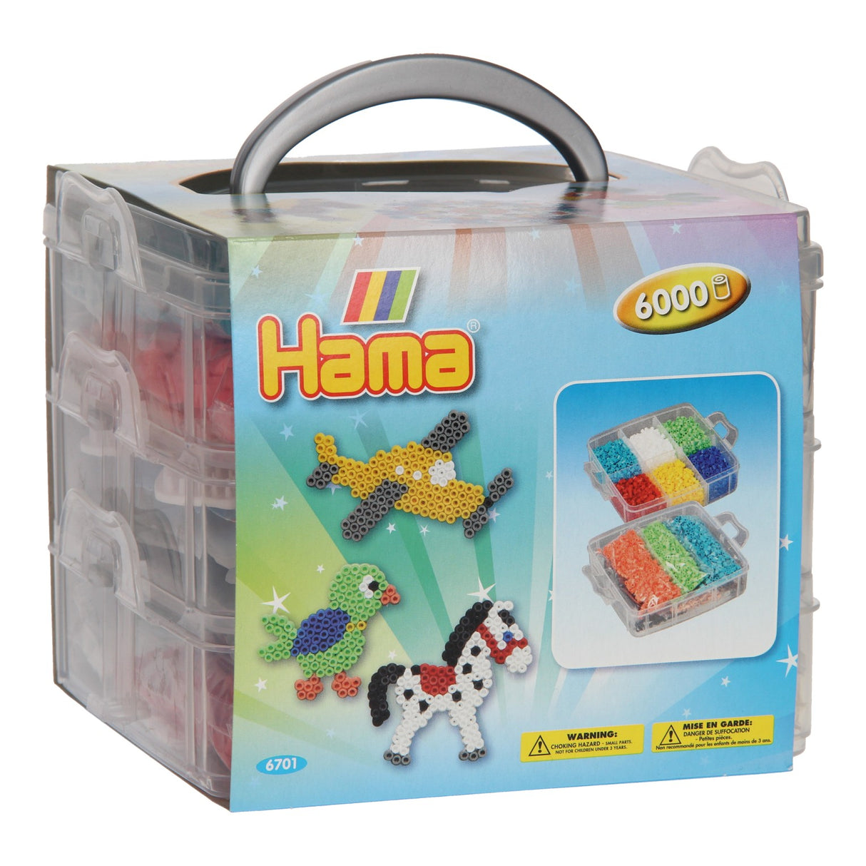 HAMA INTERNING BEAD SET dans Bri Bin, 6000ST.