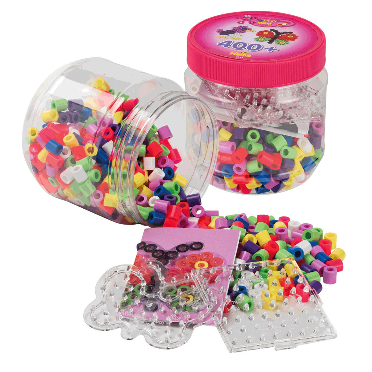 HAMA String Beads String perles Maxi Set en Pot 400+ Pieces