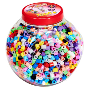 Hama Maxi-Bügelperlen-Set im Pastell-Mischtopf, 2000-tlg.