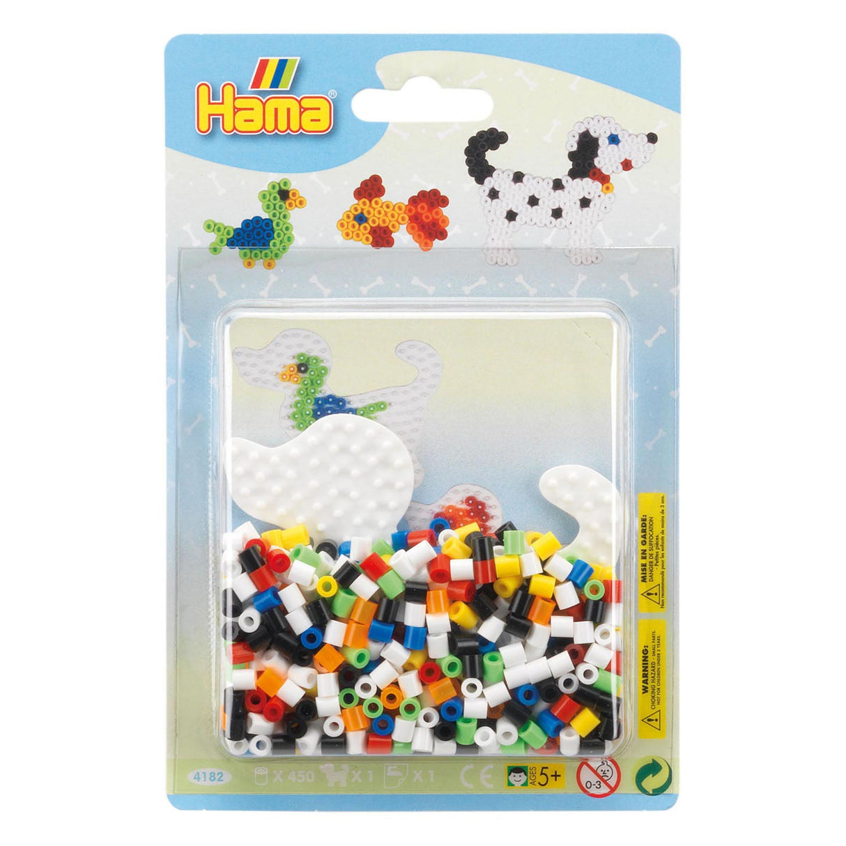 Hama skrijkralenset chien, 450pcs.