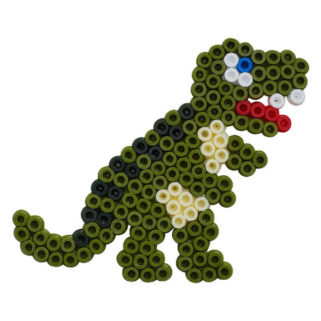 Markenlose Sans-Marque-Hama-Bügelperlen Dino – 1100 Stück