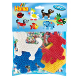 HAMA Ironing Bead Set Group Pack Blue, 3000st.