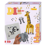 Hama Iron Perle Set Gift Box - 3D Safari