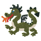 Hama String Bead Set Snake and Dragon, 1100st.