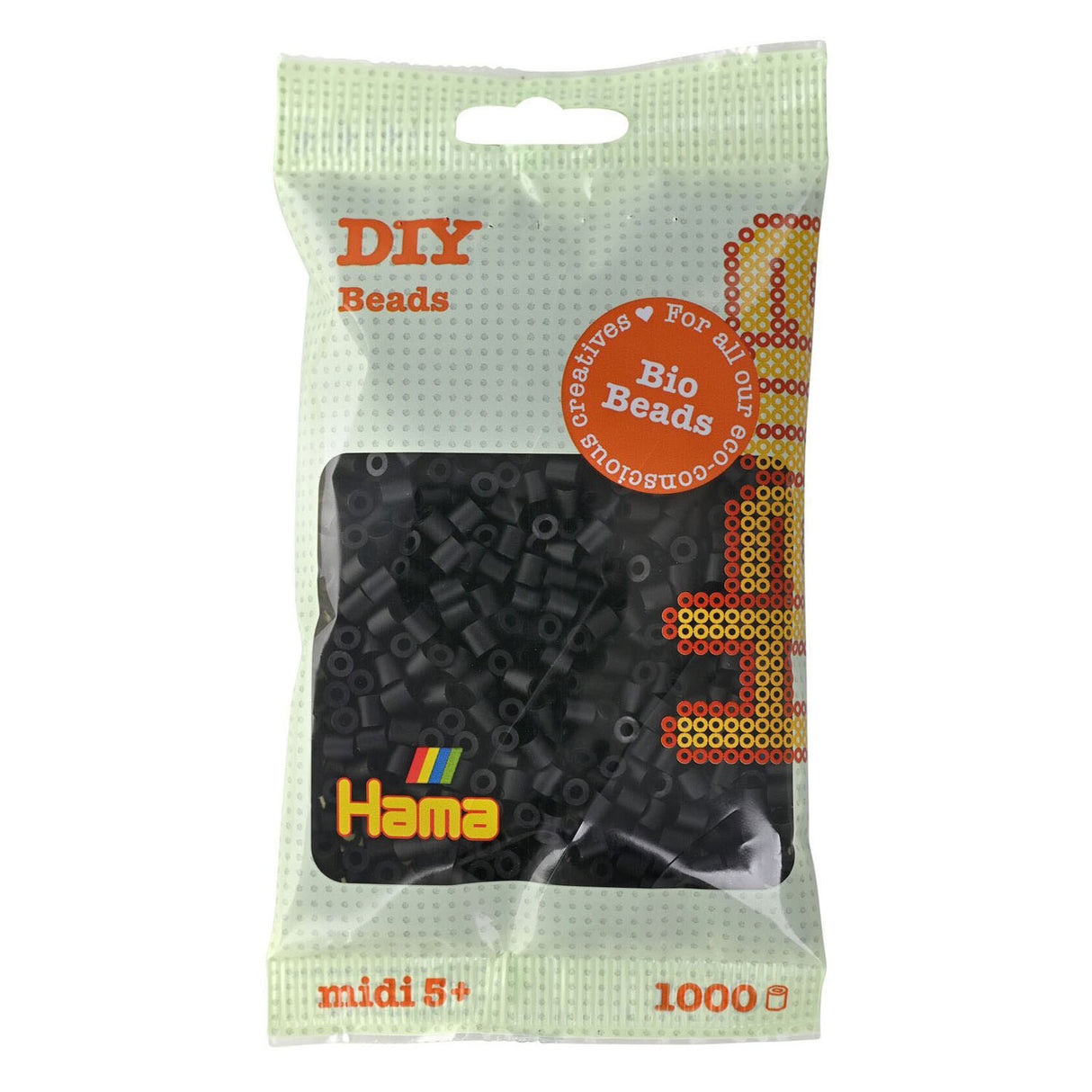 HAMA Bio String Peads Black (018), 1000st.