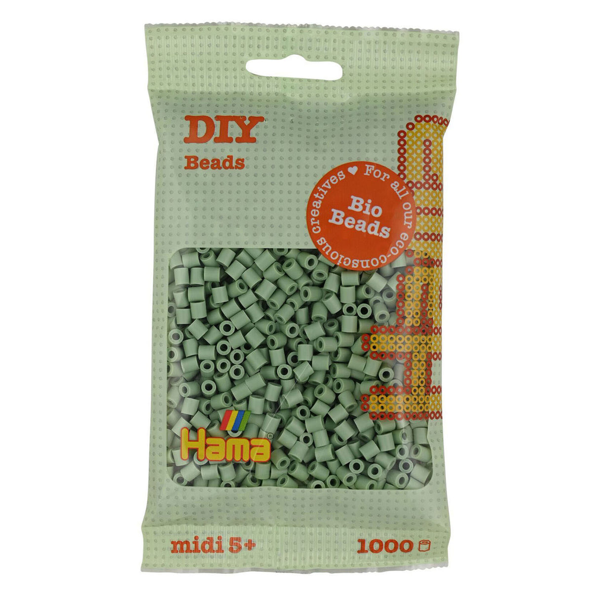 Hama Bio String Beads Eucalyptus (101), 1000st.