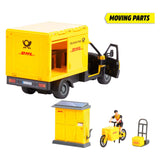 Dickie DHL Paketfahrzeug-Set