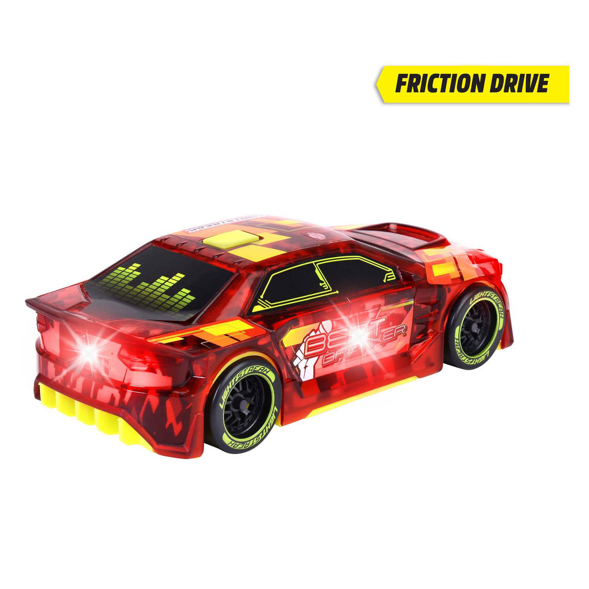 Dickie Beat Breaker, roter Rennwagen