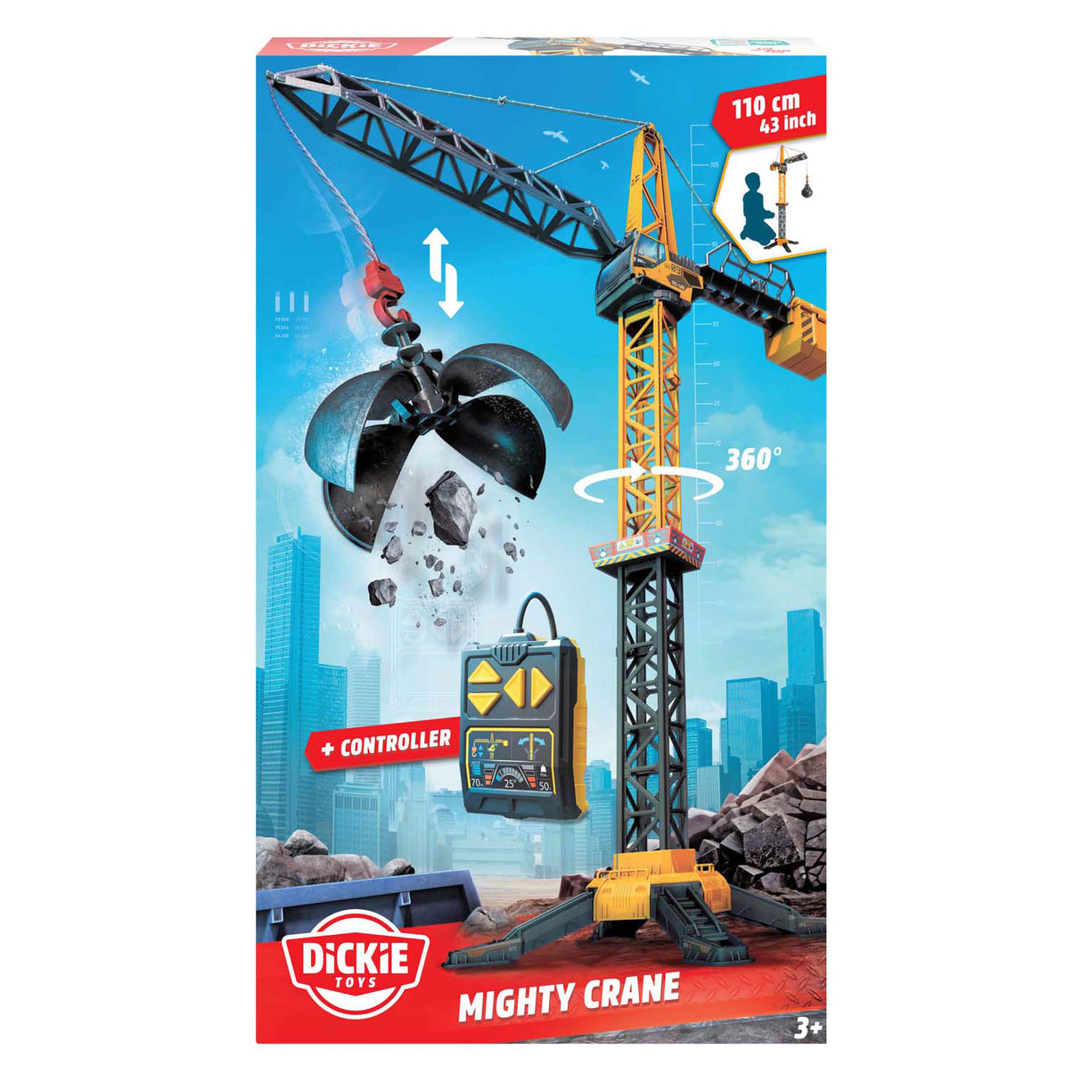 Dickie Toys Kran batteriebetrieben 110 cm
