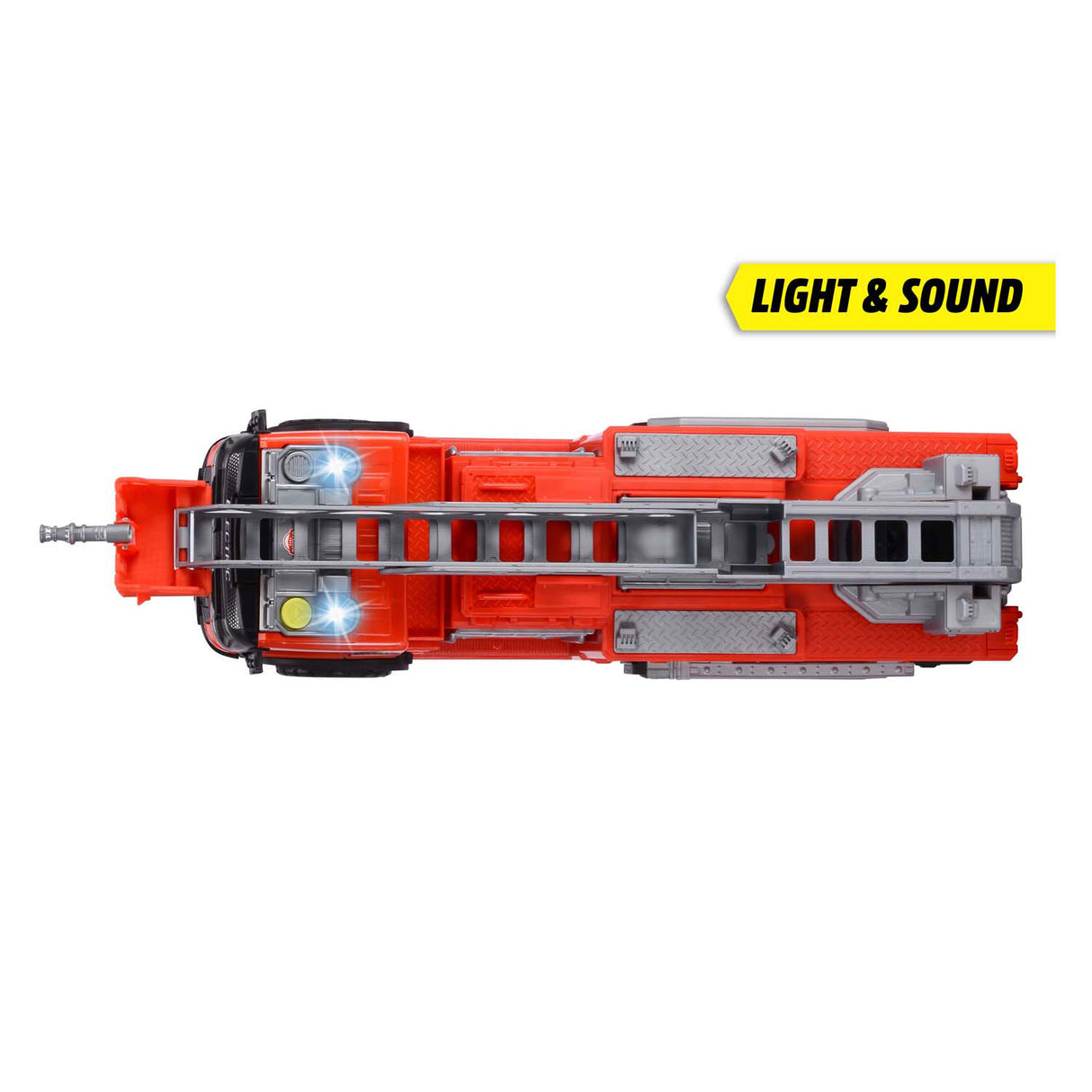 Dickie Toys - Volvo Giant Fire Truck - Feuerwehrauto - Licht und Ton - Rettungsdienste - ab 3 Jahren