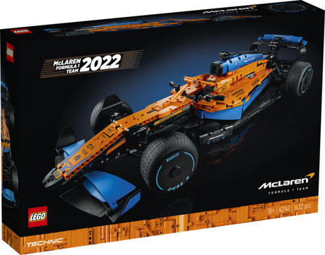 Lego Technic McLaren Formel 1 2022 Rennwagen-Set für Erwachsene – 42141