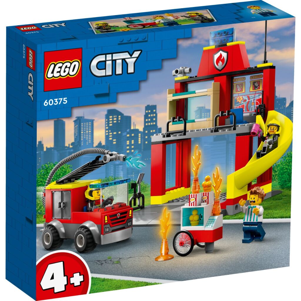 LEGO City 60375 Fire station and fire truck