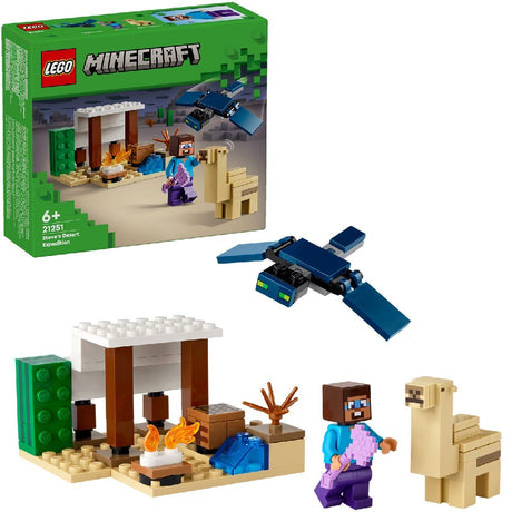 Lego Minecraft 21251 Steve #039; Wüstenexpedition