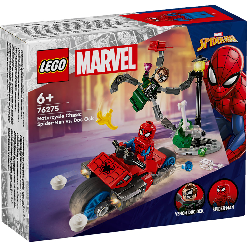 LEGO LEGO Super Heroes 76275 Motorcycle Pursuit: Spider-Man Vs. Doc Ock